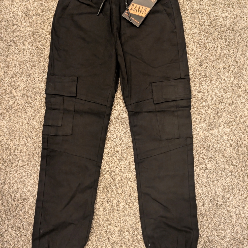 Black Cargo Pants